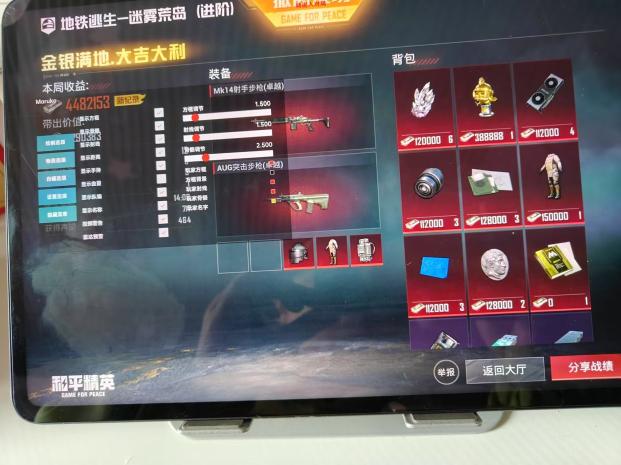 和平精英紫色的标是什么